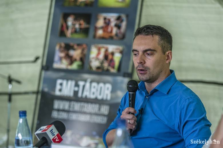 Jobbik-történelem 2015-ből. Már akkor is kevés erdélyi hitt Vona Gábornak •  Fotó: Veres Nándor