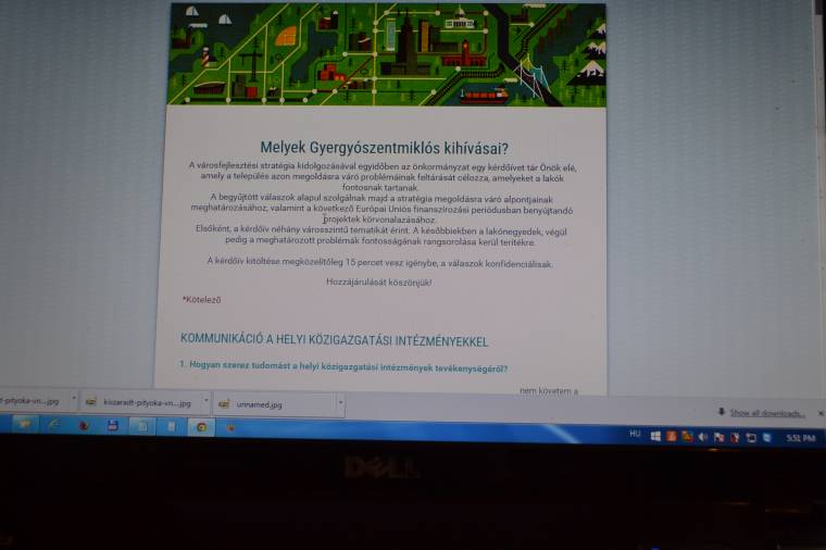 Kérdőívet tett közzé a gyergyószentmiklósi városháza