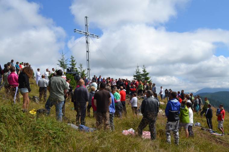 Búcsús szentmise Pricskén