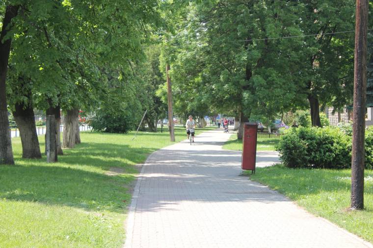 Kerékpársáv van, jelzés még nincs