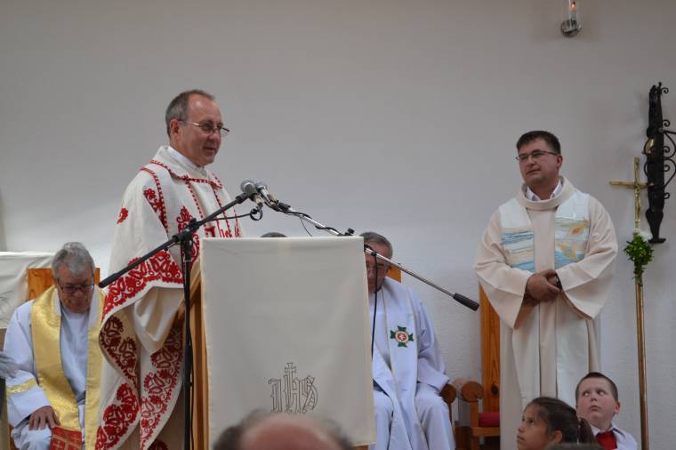 Ezüstmiséjét tartotta Bartos Károly