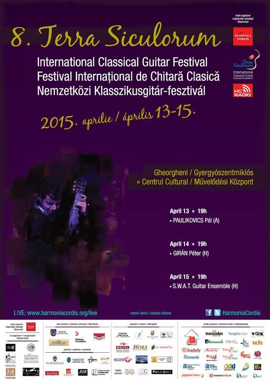 Gyergyóban is Terra Siculorum Nemzetközi Klasszikusgitár-fesztivál