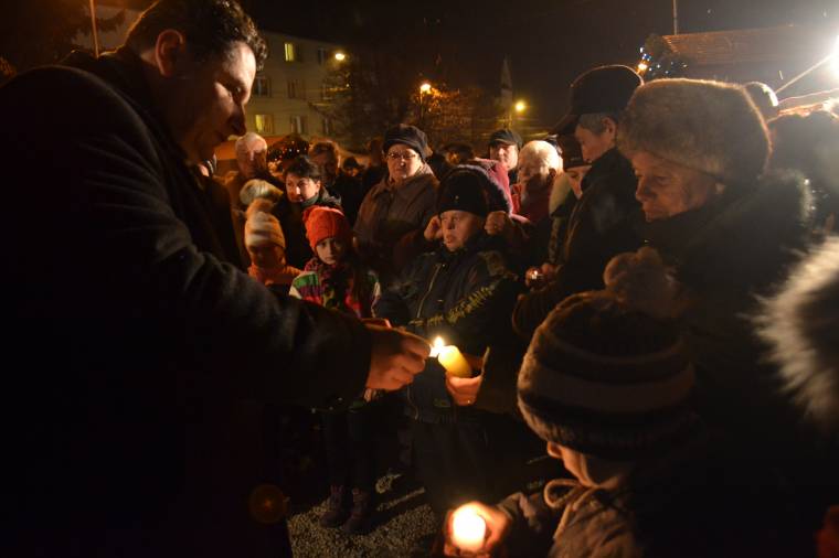 A remény lángjával tértek haza