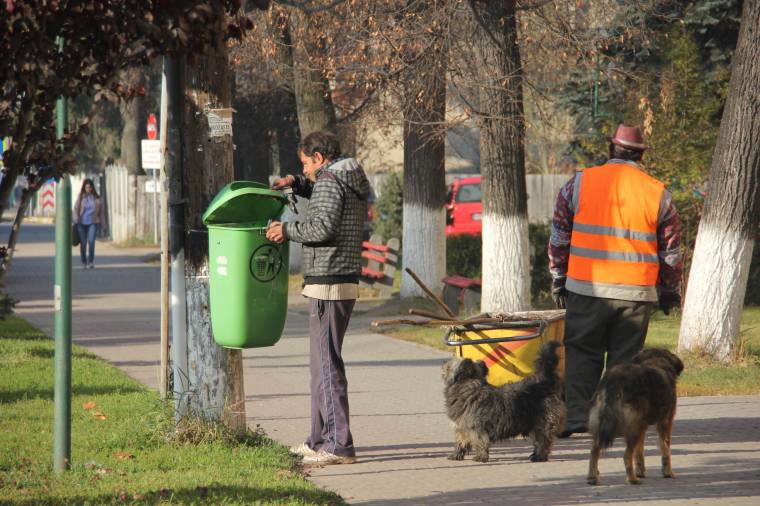 A sokadik takarító Gyergyószentmiklóson