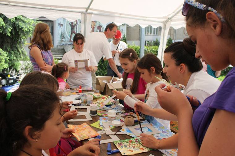 Gyermekváros az Őszi Sokadalomban