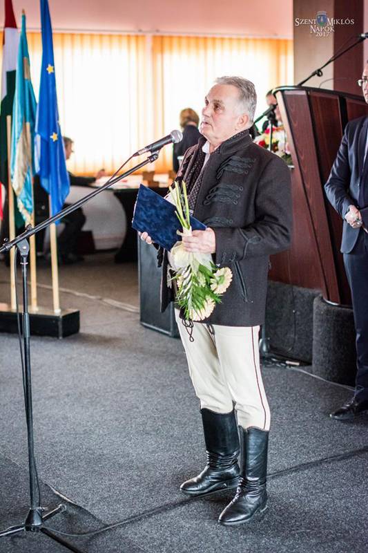Antal József Pro Urbe-díjat vehetett át •  Fotó: Kolozsi-Borsos Gábor