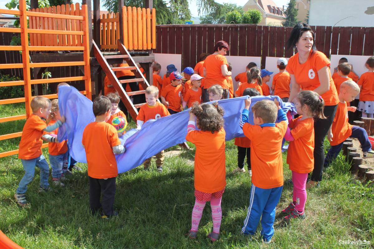 „Házi gyermeknap” a Csillagszem napköziben •  Fotó: Pethő Melánia