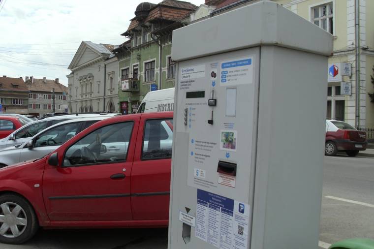 A csíkszeredai sorsára jutott a gyergyószentmiklósi fizetéses parkolási rendszer