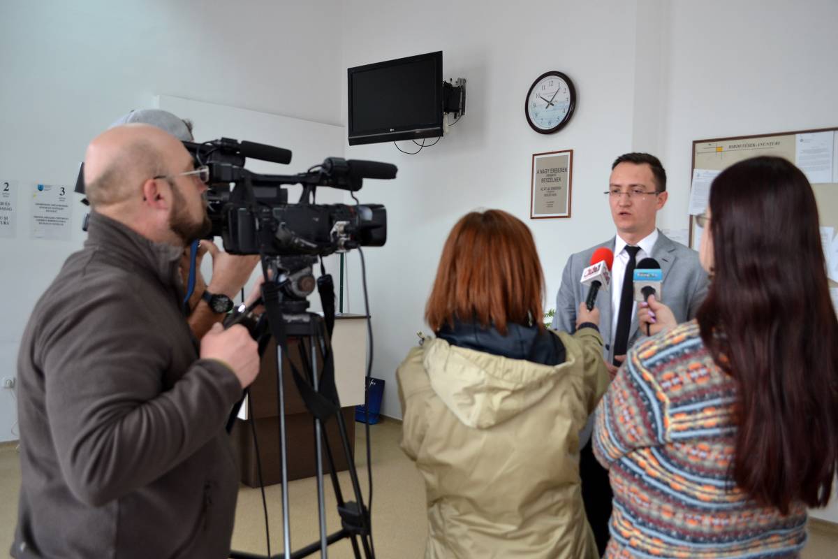 Nagy Zoltán bízik abban, hogy a Monturist gyergyói kezekben lesz a legjobb helyen •  Fotó: Balázs Katalin