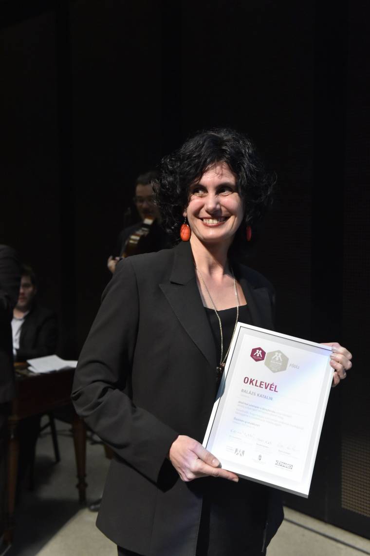 Rangos elismerésben részesült Balázs Katalin, portálunk munkatársa