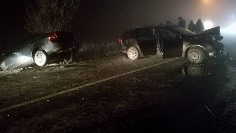 Baleset a sűrű ködben