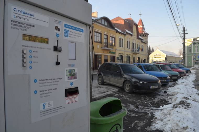 Gyergyószentmiklóson már bírságolhat a City Parking