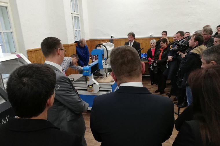 Felszerelt tanműhellyel és szakteremmel gazdagodott a gyergyói Fogarasy-iskola