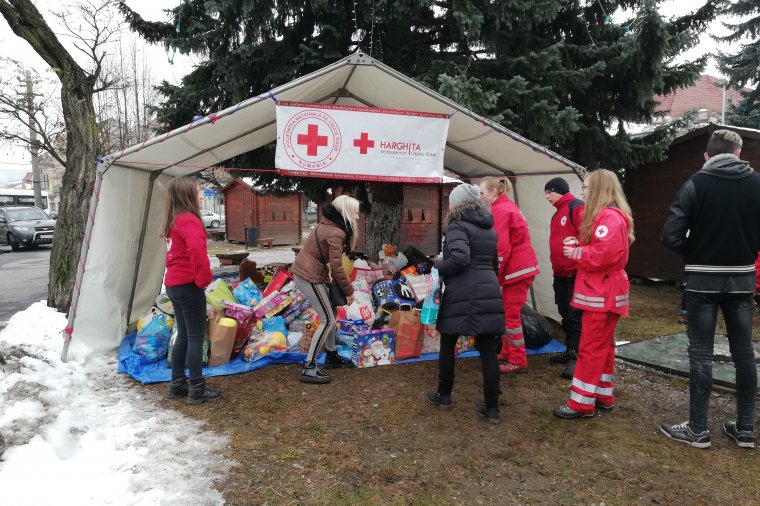 Játékot, tanszereket termett a főtéri fa