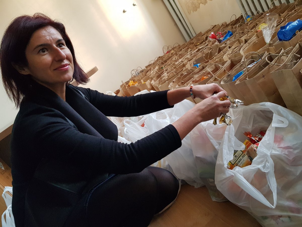 Gereőffy Imola, a szociális osztály vezetője állítja: sokan vannak, akikről az ünnepek után sem szabad megfeledkezni •  Fotó: Balázs Katalin