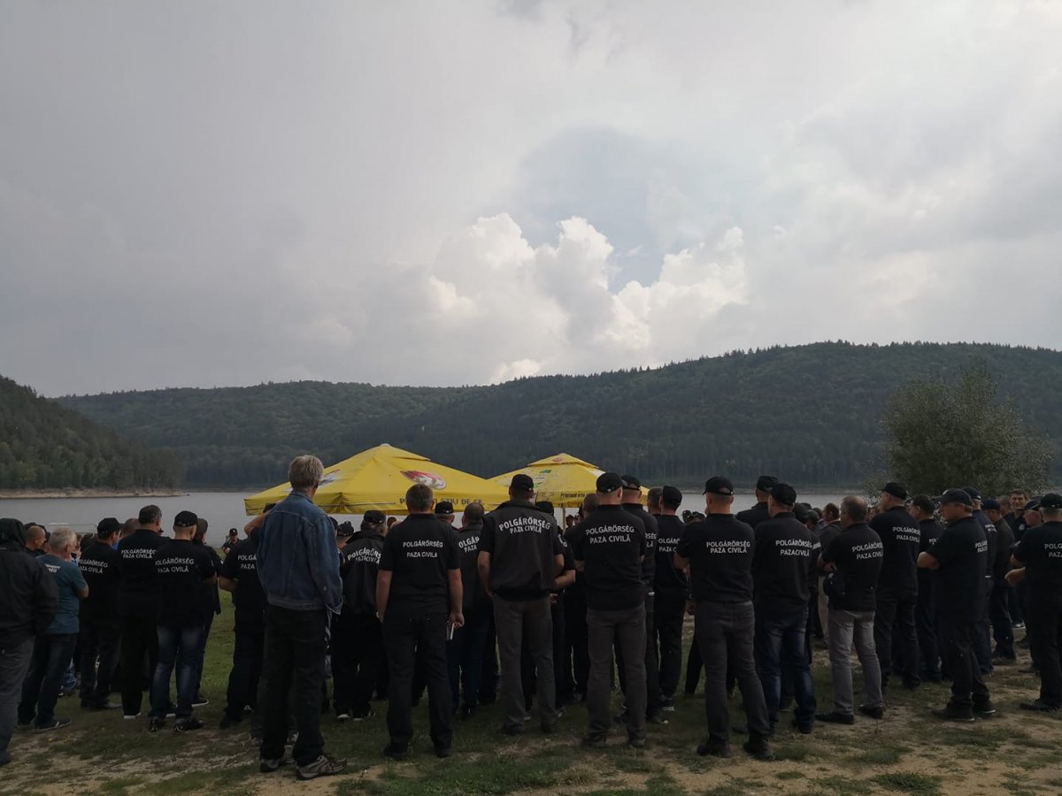 Zetelakán találkoztak a Hargita megyei polgárőrök • Fotó: Bíró Barna Botond Facebook-oldala