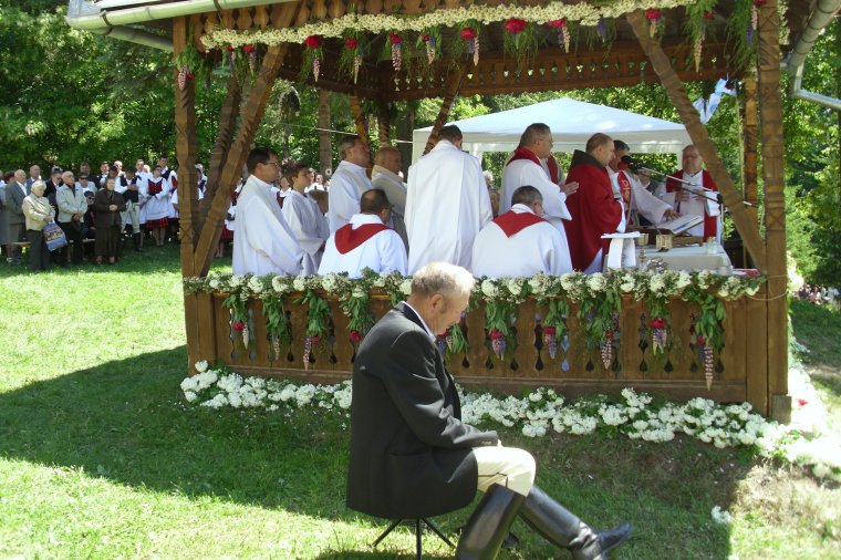 Hálát adtak a pünkösd kegyelmeiért a szárhegyi Kissomlyó-búcsún