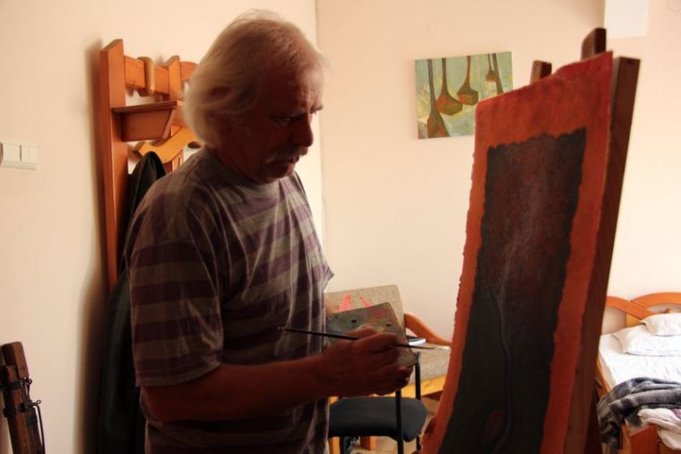 Szakács Imre-kiállítás Gyergyóban