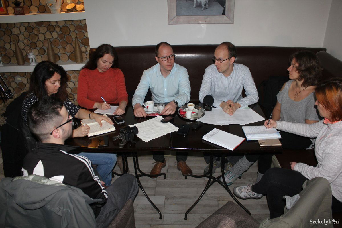 Az Élmény Alapról, a keretében meghirdetett pályázatokról a kuratórium tagjai tájékoztatták a sajtót &bullet;  Fotó: Pethő Melánia