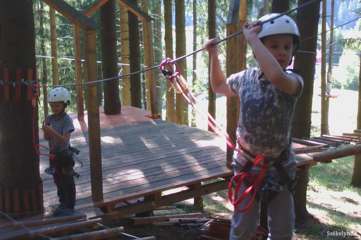 A gyermekek megtapasztalhatják: igenis sok mindenre képesek • Fotó: Gergely Imre