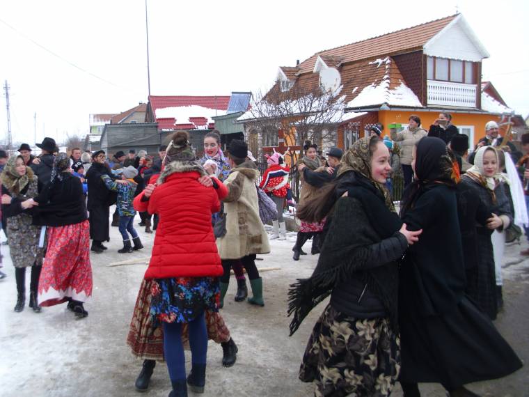 Gyergyócsomafalván is eltemették a farsangot