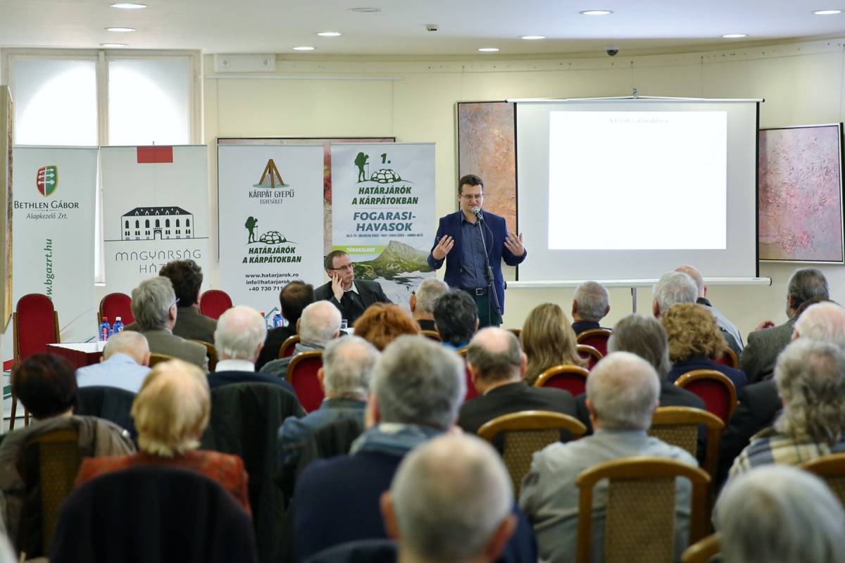 Nagy József és Horváth Alpár képviselte Gyergyószéket a konferencián •  Fotó: Magyarság Háza / Facebook