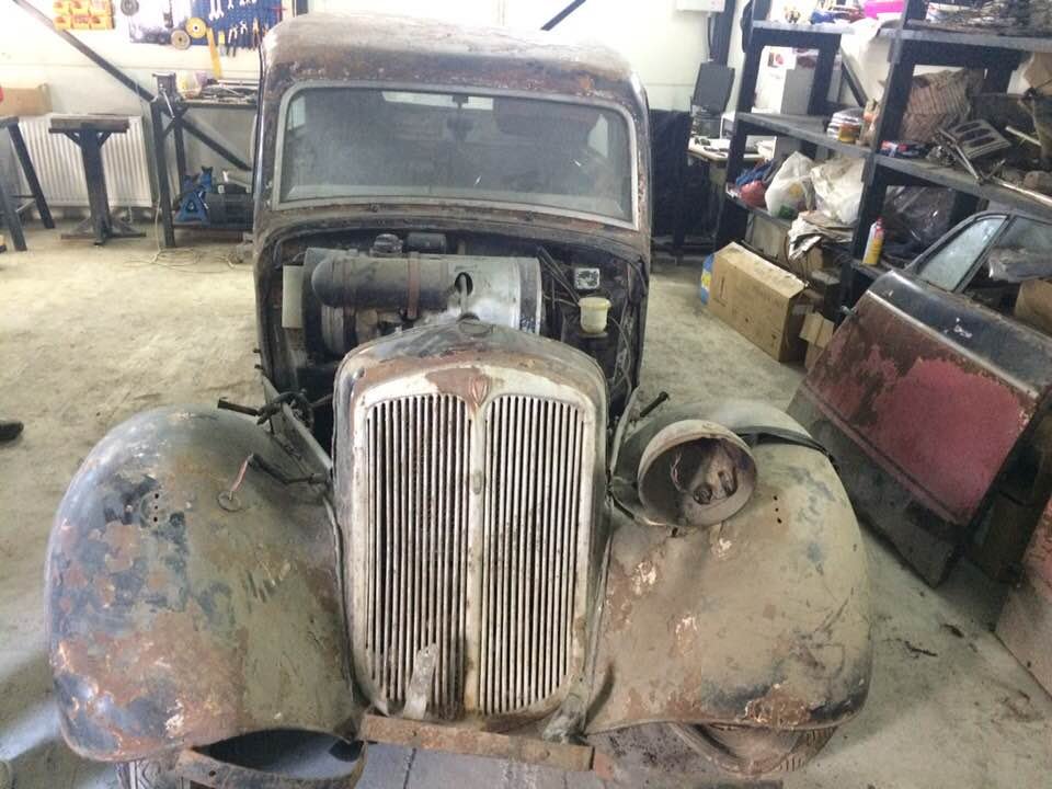 Az 1938-as DKW. Évekbe telik a felújítása, de nem bánják, ráérnek 