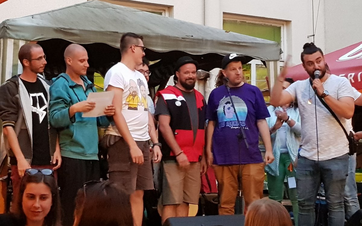 A Szuverén Krú vitte el az első díjat •  Fotó: Gergely Imre