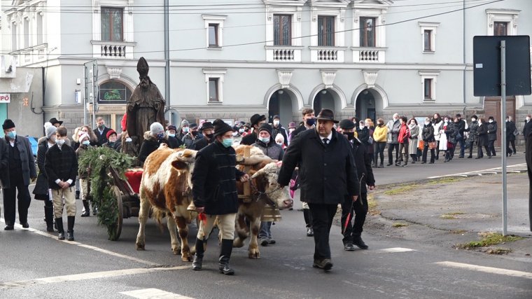 A megszokottnál szerényebb Szent Miklós-búcsúünnepet tartottak Gyergyóban