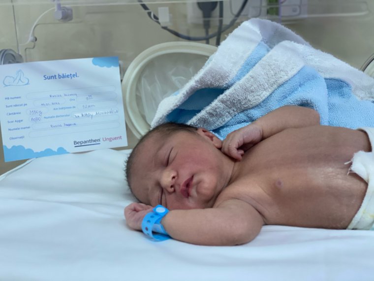 Kisfiú született idén elsőként Gyergyószentmiklóson
