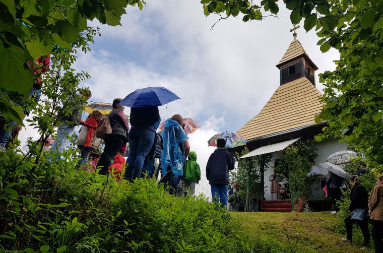 Megújult tetőzettel várhatta a híveket a zarándokhely