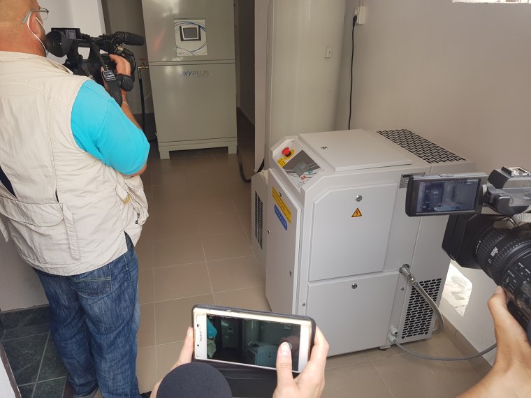 Új orvosi műszerekkel bővült a gyergyószentmiklósi kórház, hamarosan az épület modernizálása következik