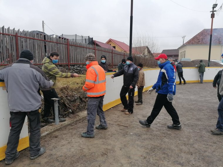 Kalákában újítják fel a csomafalvi szabadtéri jégpályát