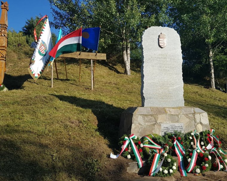 Az elesett honvédokra emlékeztek a Gac-oldalban