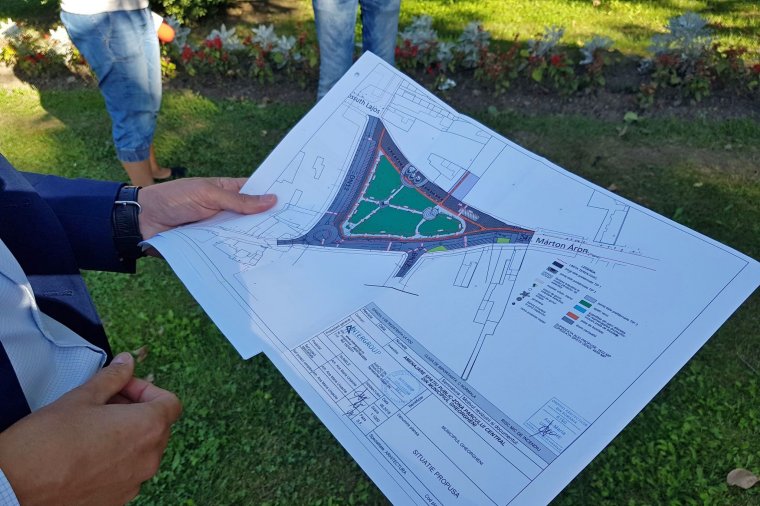 Húszmillió lejes felújítás Gyergyószentmiklós központjában