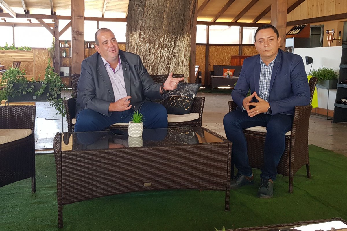 Virág Zsolt és Szabó Zsolt. Változást hoznának &bullet;  Fotó: Gergely Imre