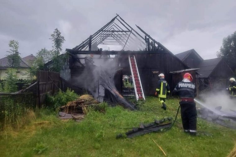 Villám csapott egy csűrbe Gyergyószentmiklóson