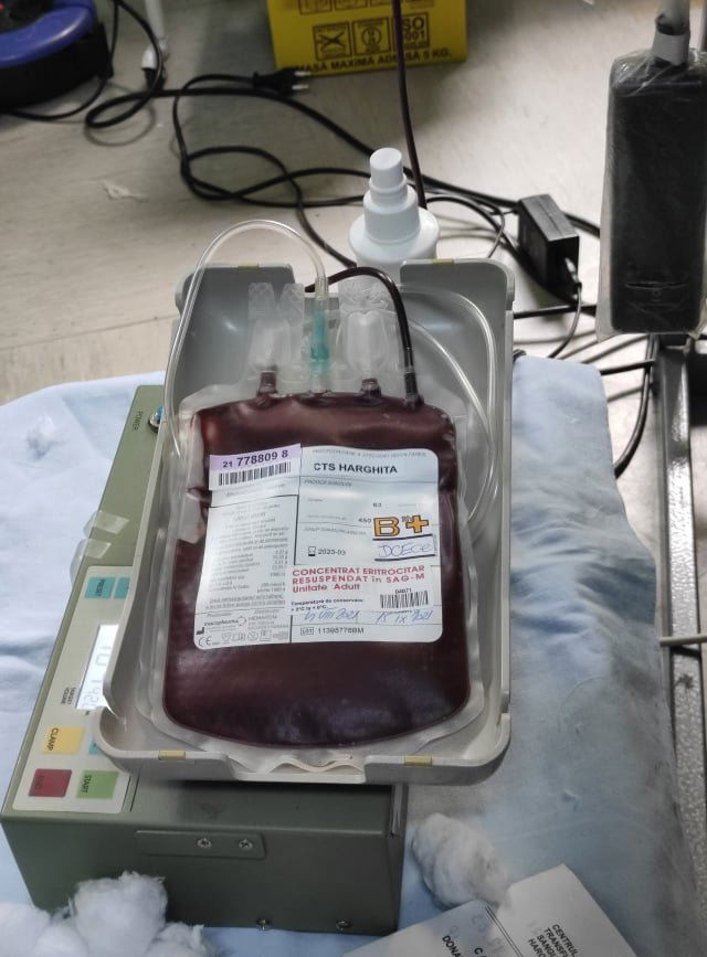 Egy véradó három ember életét mentheti meg •  Fotó: Barabás Orsolya