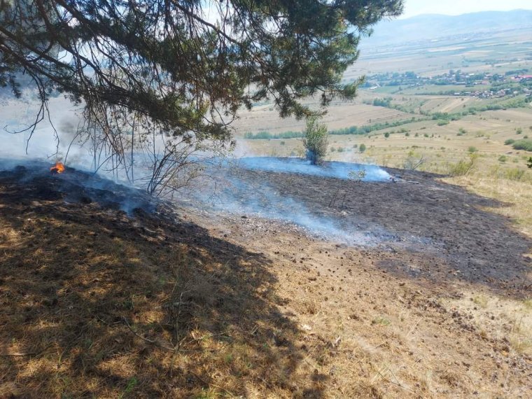 Sikerült eloltani a tüzet Gyergyóvárhegyen
