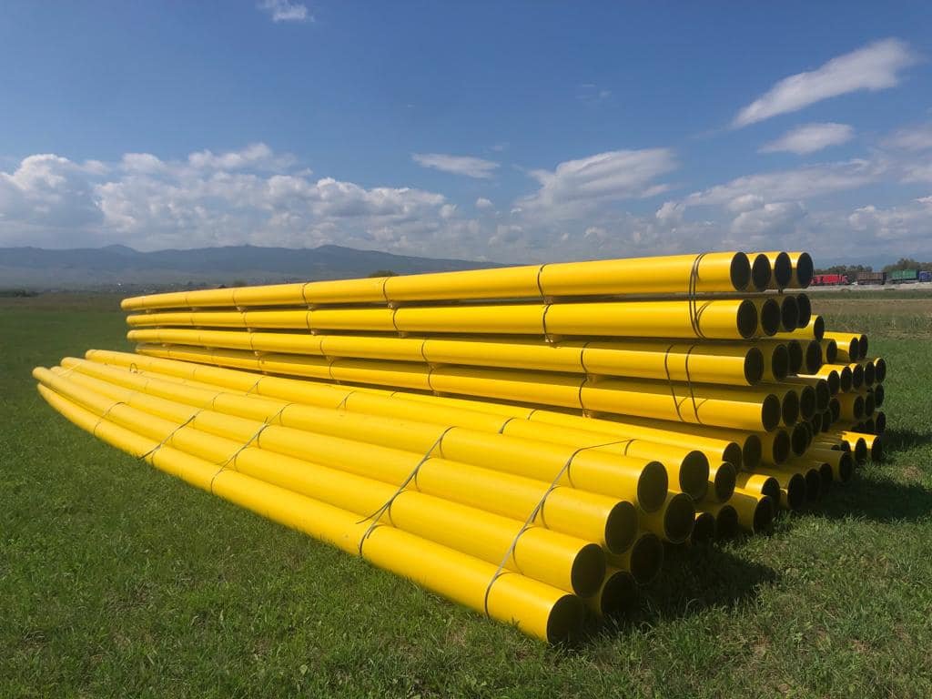 Gázcsövek a határban: egy éven belül 61 kilométernyi hálózat épül ki •  Fotó: Gyergyóremete község Facebook oldala
