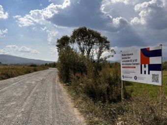 Utak, utcák felújítására pályázott Gyergyócsomafalva