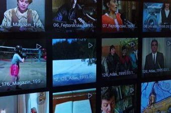 Kordokumentum értékű tévéfelvételeket mentenek