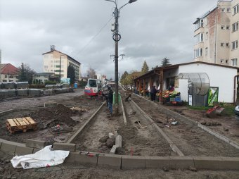 Így állnak az utcafelújítási munkálatok Gyergyószentmiklóson