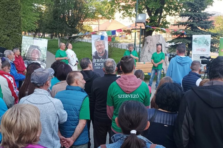 Erőss Zsoltra emlékeztek Gyergyószentmiklóson