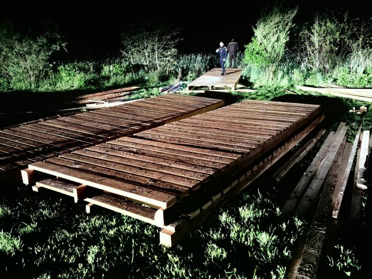 Illegális stégépítés ügye gyűrűzik a Gyilkos-tó víztükrén