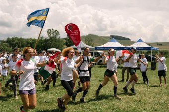 Célba értek a jotékonysági futás résztvevői