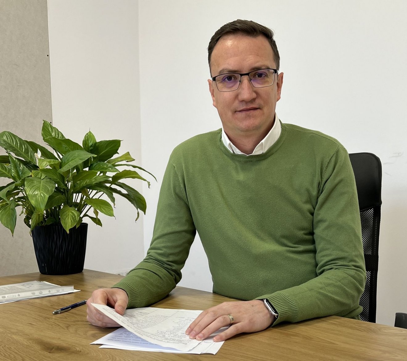 „Tárca nélküli polgármesternek” nevezi most magát Nagy Zoltán •  Fotó: Gergely Imre