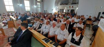 A 125. zsoltár köszöntésként a 125 éves templomnak