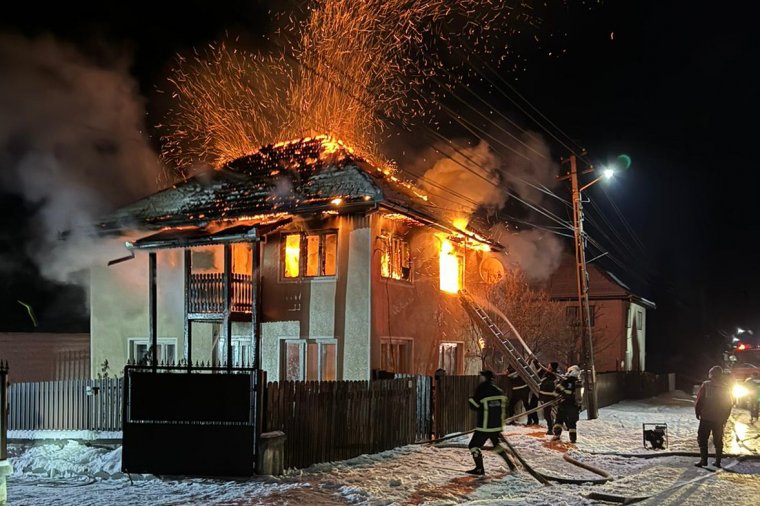 Halálos tűzeset Gyergyótölgyesen