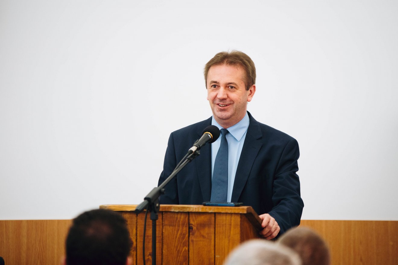 Mik József polgármester •  Fotó: Keresztes Zoltán